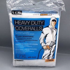 1 Pack Trimaco Heavy Duty Painters Pesticides Coveralls w/Hood, Size XL # 09971
